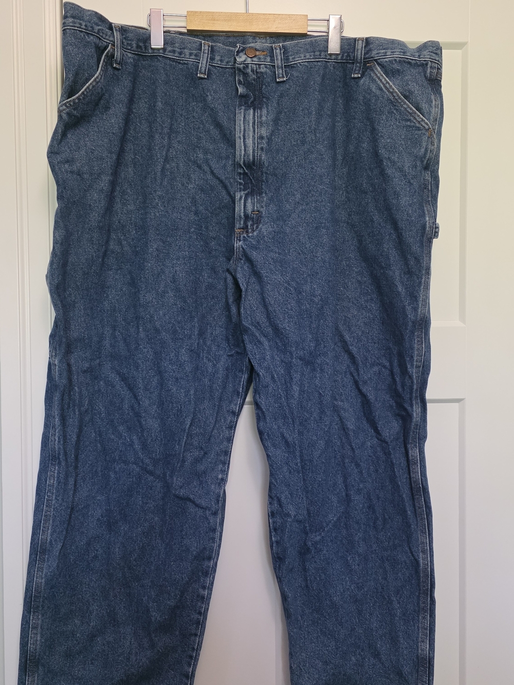 New 50x30 Carpenter Classic Men's Dark Blue Denim Jeans